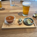 高原レストラン 水空 SUIKUU - 高糖度のトマトに驚きました。