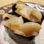 回転寿し トリトン - ほっきのひも。