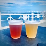 THE WHARF HOUSE YAMASHITA KOEN - 左JAZZ BERRYちょい酸味あり　右 Daydream ゆずと山椒が効いていた