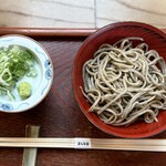そば茶屋 よしむら - 清滝 (¥1,800)の生粉打(きこうち)