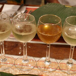 ガネーシュ - 秋の南インド料理コース(6930円)のウェルカムドリンク