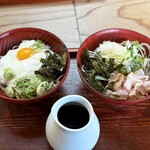 そば茶屋 よしむら - 清滝 (¥1,800)やまかけ、みぞれ