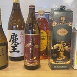 鰻の成瀬 - ドリンク写真:焼酎始めました！！是非うなぎといっしょに焼酎はいかがですか??