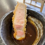 ぶた福 チャコール - リブロースかつ　味噌だれ