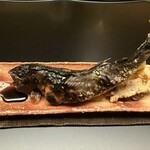 徳ㇵ本也 - 子持ち鮎