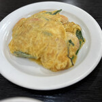 中国料理 遊香 - ランチセットのメインである「玉子と海老のふんわり炒め」