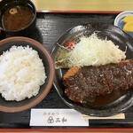 三和 - ロースみそカツ定食
