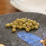 桶家乃隠居 - 実山椒オイル漬け？