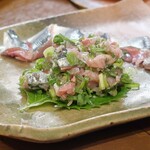 桶家乃隠居 - 秋刀魚のなめろう