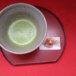 おすそわけ茶屋 - 抹茶とお菓子
