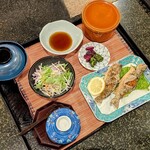 日本橋 - やまべから揚げ定食