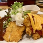 浅草 とりひろ - 2025.8.29  ジャンボトリオチキンカツ定食