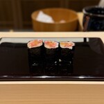 鮨 ゆうき - トロたく巻き