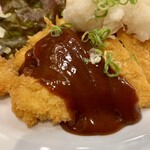浅草 とりひろ - 2025.8.29  ジャンボトリオチキンカツ定食