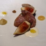 デュ バリー - 大分鰤のカルパッチョ無花果添え