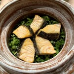 出羽屋 - サクラマス、山菜