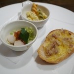 香材創作食房 アーユ - ランチ　前菜【2014.11月再訪】