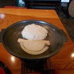 清水庵 - 豆腐ハンバーグ