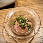 地葉はなれ - 2025.9.  ホロホロ鳥の白レバー刺し