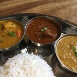 南インド料理 レジナ - やる気のないインネパ店みたいにカレーのベースがみんな同じ…なんてことはもちろんありません