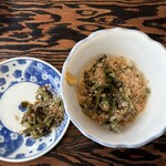 うなぎ釜めし藤田 - わらびおひたし