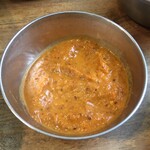 南インド料理 レジナ - 作りたてフレーッシュ! な辛いチャトニ(サービス)