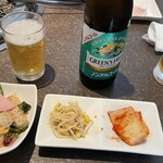 牛宗 まるなか - ノンアルで乾杯