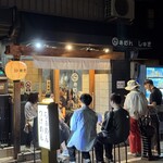 らぁめん しゅき - 店舗外観（並びはスゴい）