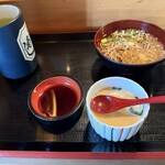 江戸寿し - 桜握り　蕎麦、茶碗蒸し