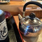 江戸寿し - お茶は急須で