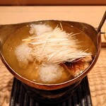 伯雲 - 鱧と松茸の小鍋仕立て