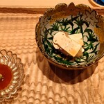 伯雲 - 明石の鯛と松茸のお造り