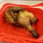 札幌ザンギ本舗 - 若鶏の半身揚げ990円＋容器代33円