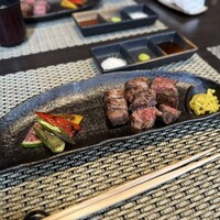 横浜 夜景 鉄板焼＆ステーキ 祥鳳 - 和牛　ミディアムレア