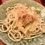 そば処　福そば - おろしつゆをかけたおろしそば