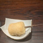 北新地　串かつ凡 - アイスを揚げたやつ