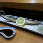 一八寿し - サンマの図