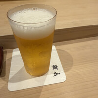 鮨 加 - ビール