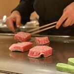 大阪鉄板焼き 神戸牛 TATARA - 