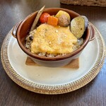 バルバルキッチンアメリ - ランチ：ビーフシチューエッグドリア(¥1,400).