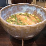 麺屋 山彦 - つけ麺(うめ塩)のつけ汁