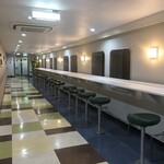 フェリーおおさかⅡ レストラン - 深夜の展望カウンター