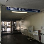 フェリーおおさかⅡ レストラン - この先が乗船口っす