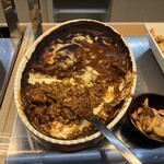 フェリーおおさかⅡ レストラン - 門司と言えば「焼きカレー」ですもんねー、甘いけどスパイシーで