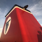 フェリーおおさかⅡ レストラン - これ、いわゆる、車で言うところのマフラーだよね