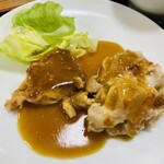 아라이 - メインのチキン味噌焼き♫
