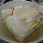 オモニ - 水キムチ　あっさり～