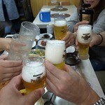 オモニ - 何度目かの乾杯です