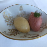 モナリザ - ソルベ（バニラ・グレープ）