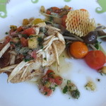 モナリザ - 宮崎県やひろ丸直送 舌平目のムニエル グルノーブル風 松茸の香り